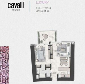 damac-cavalli-tower-1-bedroom-floor-plan