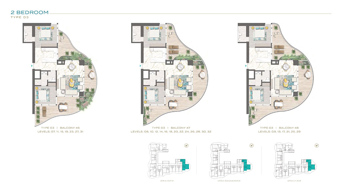 damac-chic-tower1-bedroom-plan-business-bay-dubai