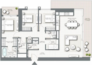 emaar-marina-shores-3-bedroom-floor-plans