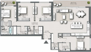 emaar-marina-shores-4-bedroom-floor-plans