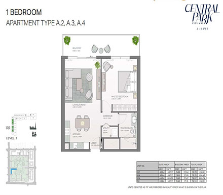 meraas-central-park-laurel-1-bedroom-plan
