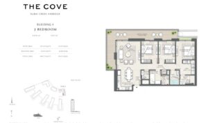 emaar-cove-3-bedroom-penthouse-plan