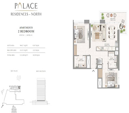 palace-residences-north-2-bedroom-floor-plan