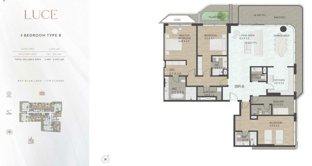 taraf-luce-floor-3-bedroom-plan