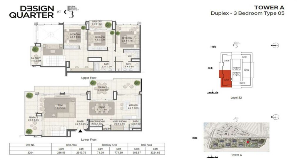 meraas-design-quarter-d3-3-bed-floor-plan
