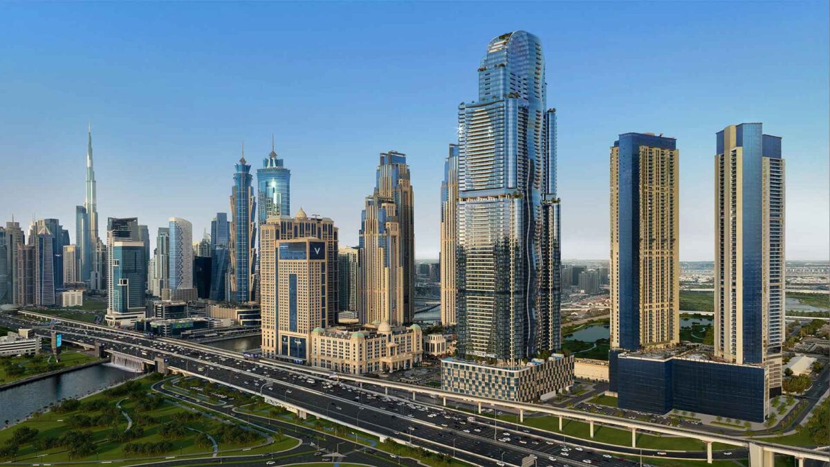 Al Habtoor Tower — Al Habtoor City, Business Bay Dubai location map
