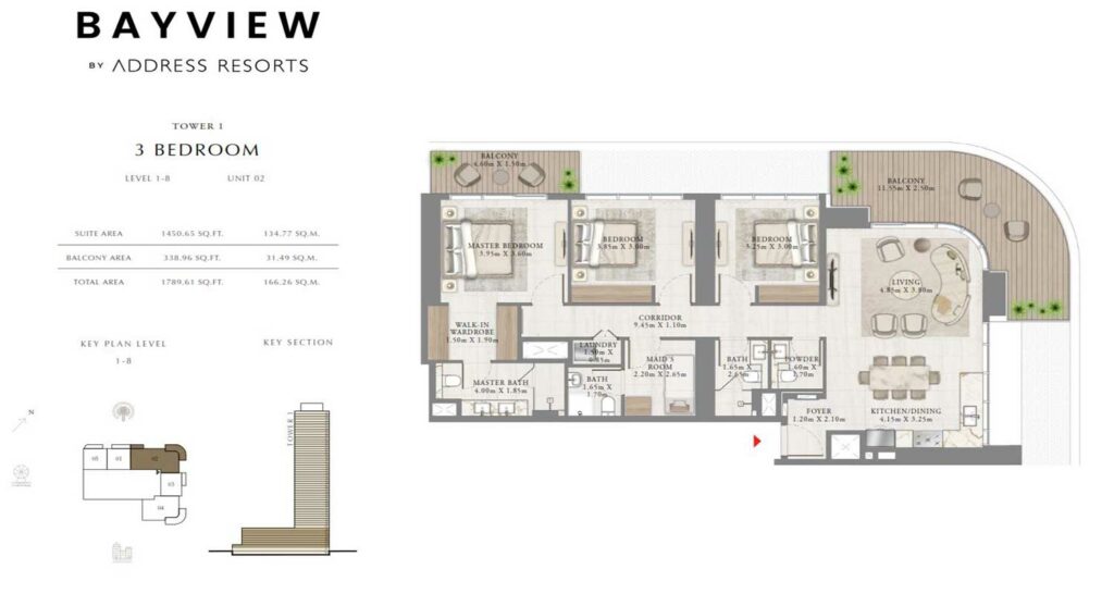 emaar-bayview-floor-plans