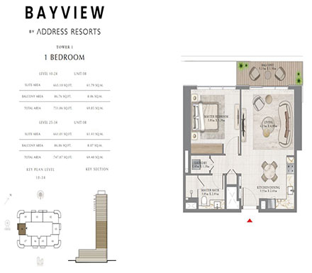 emaar-beachfront-bayview-floor-plans