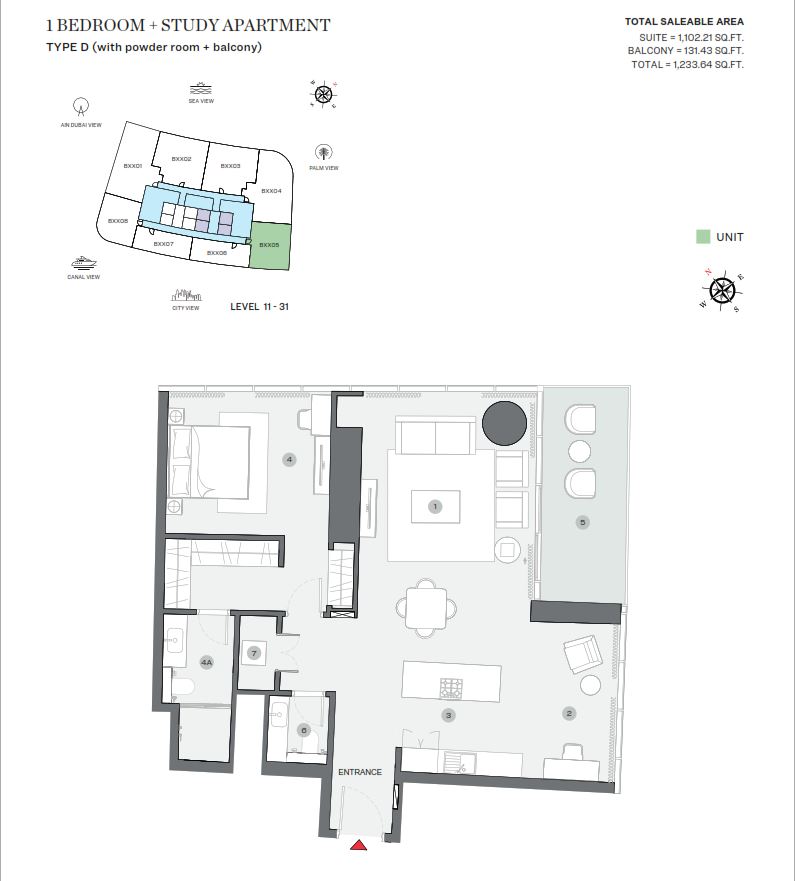 sobha-dubai-marina-apartment-plan