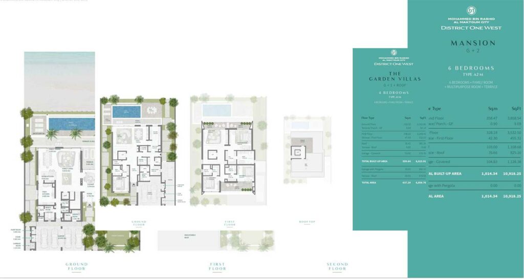 nakheel-district-1-west-6-bed-layout-plan