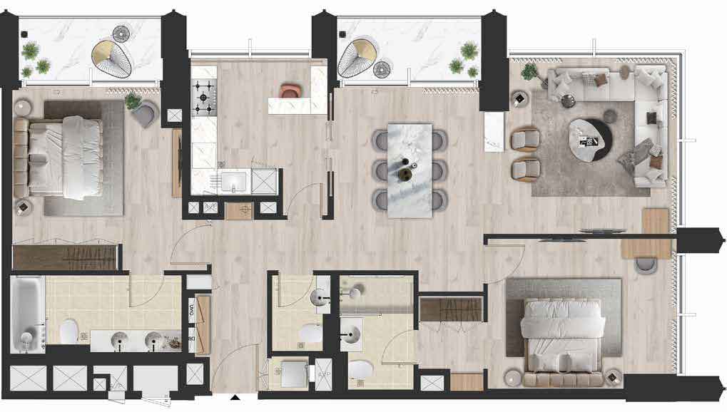 difc-living-2-bedroom-plan