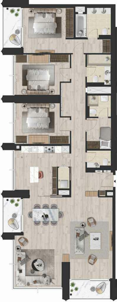 difc-living-3-bedroom-layout