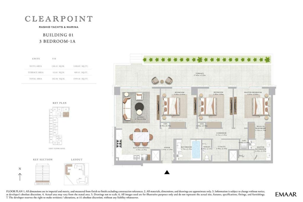 emaar-clearpoint-3-floor-plan