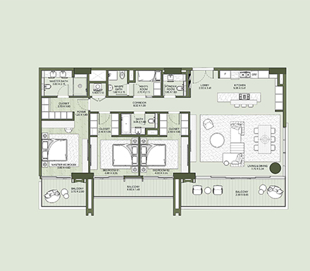 meeras-central-park-plaza-3bedroom-floorplan