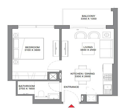 sobha-hartland-2-1-bed-floor-plans-440-385