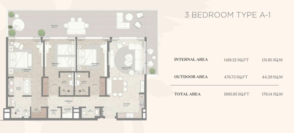 JW-Marriot-3-bedroom-rak-floor-plans