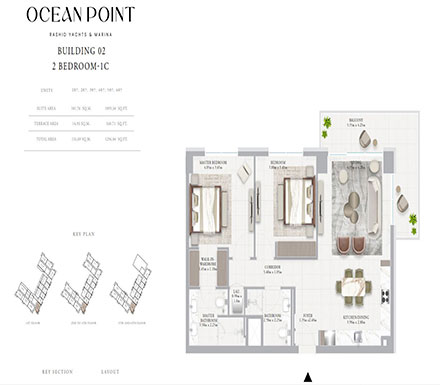 emaar-ocean-point-1-440-385-Floor-Plan emaar-ocean-point-1-440-385-Floor-Plan