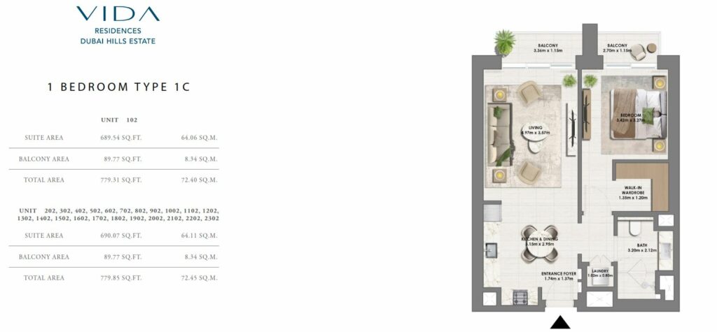 emaar-vida-residences-floor-plan