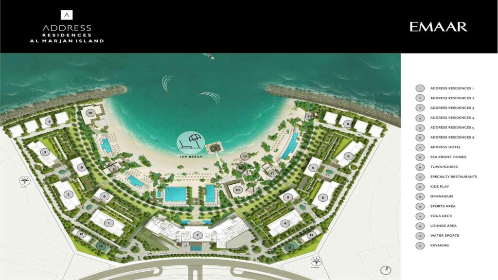 emaar-address-al-marjan-layout-plan