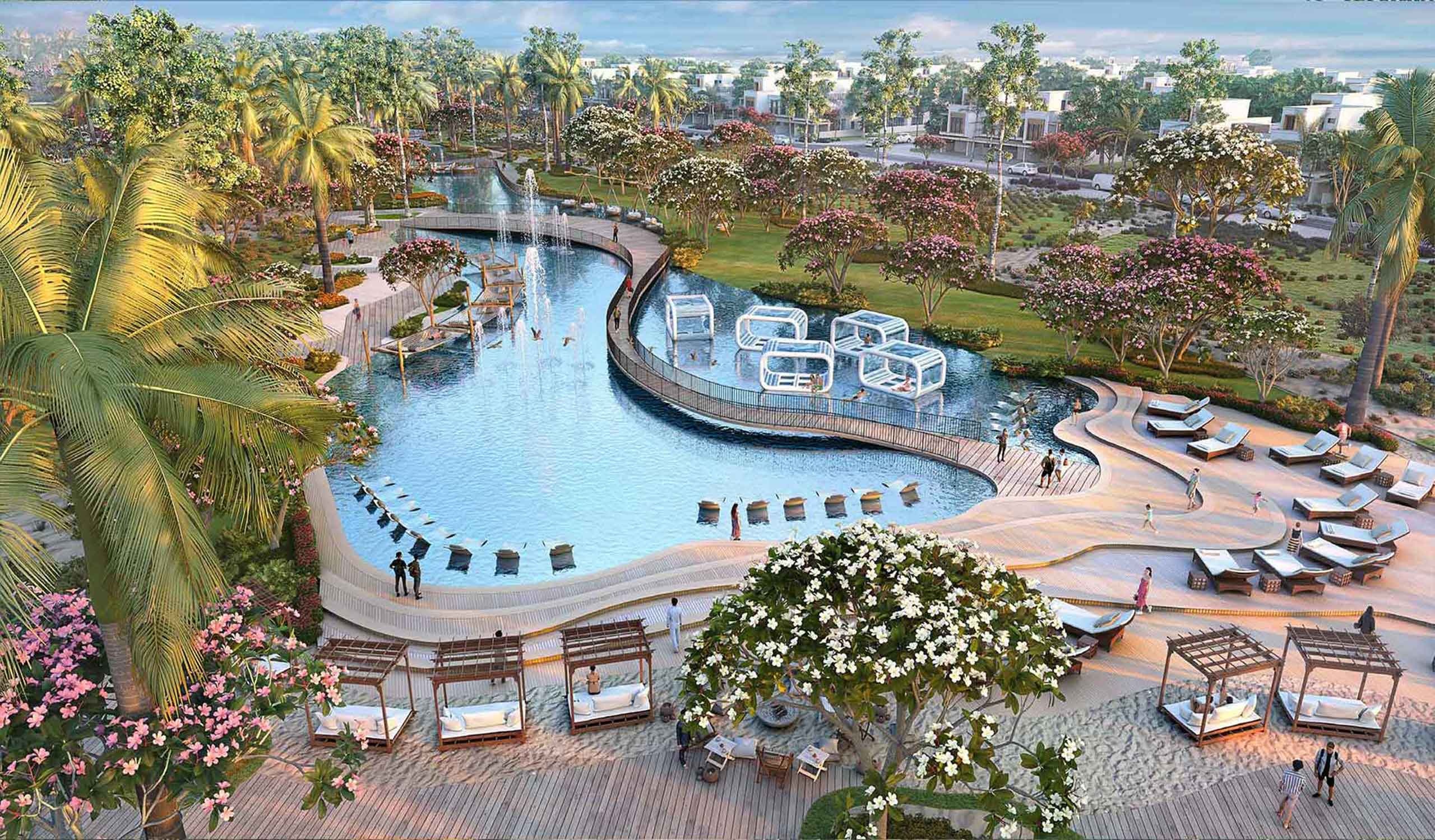 Damac Islands Villas & Townhouses — Dubai location map