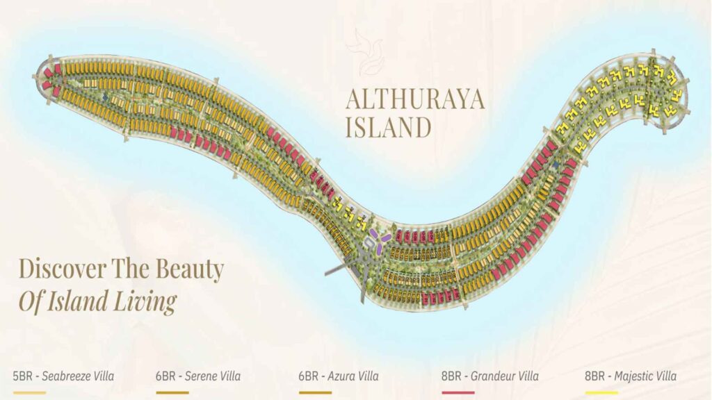 AlThuraya-Island-master-plan-villa
