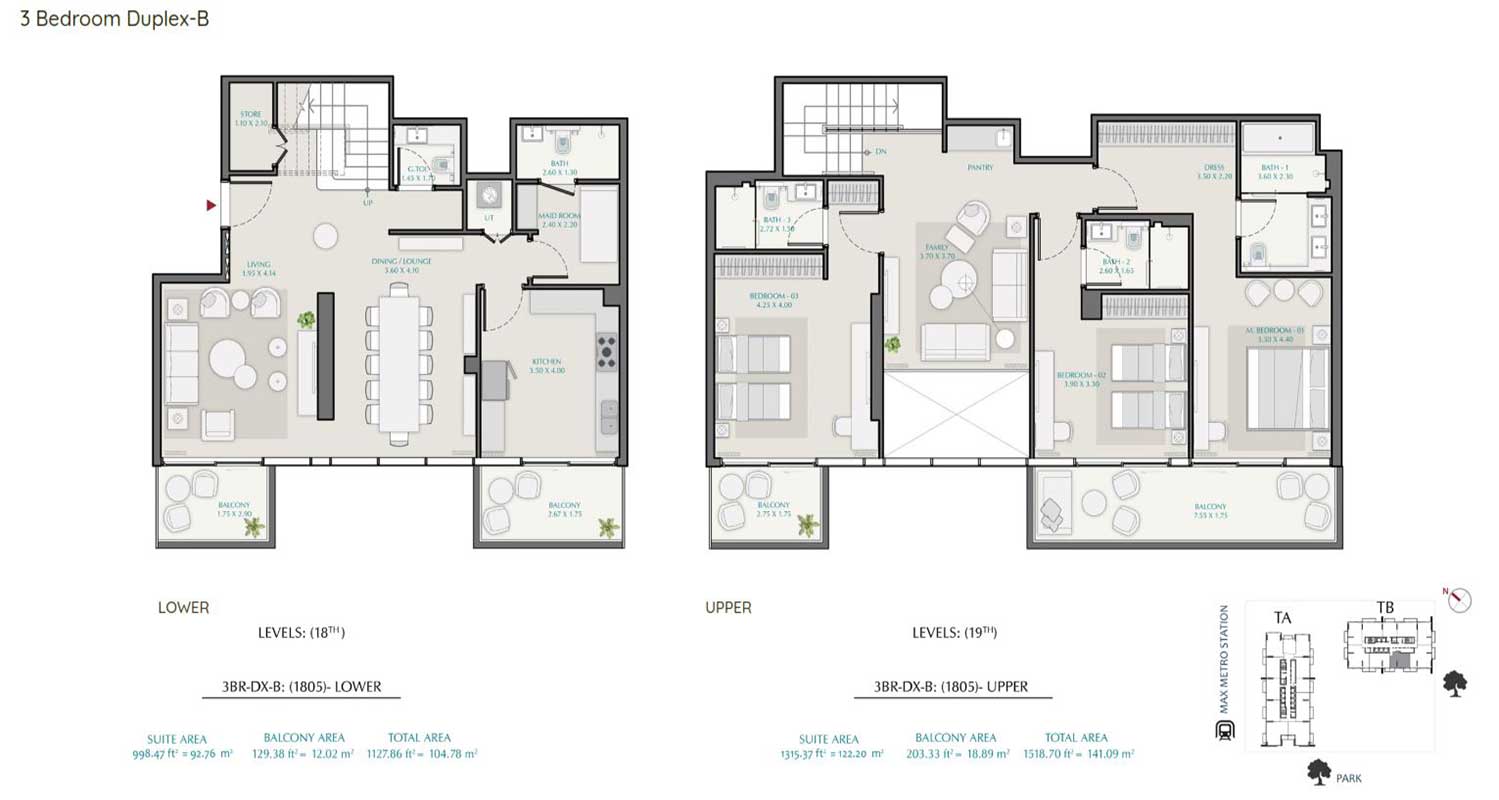 wasl-avenue-park-tower-3-duplex-plan wasl-avenue-park-tower-3-duplex-plan