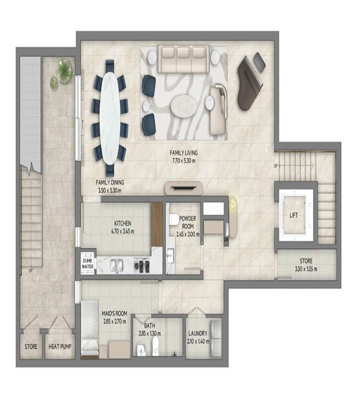 4 Bedroom — Floor Plan