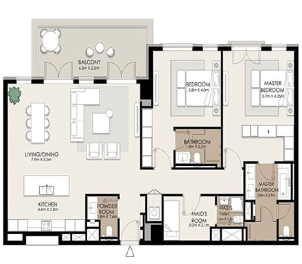 modon-nawayef-park-views-2-440-385-Floor-Plan modon-nawayef-park-views-2-440-385-Floor-Plan