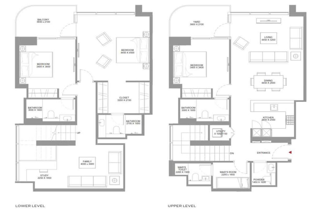 sobha-siniyah-starline-beach-3-floor-plan