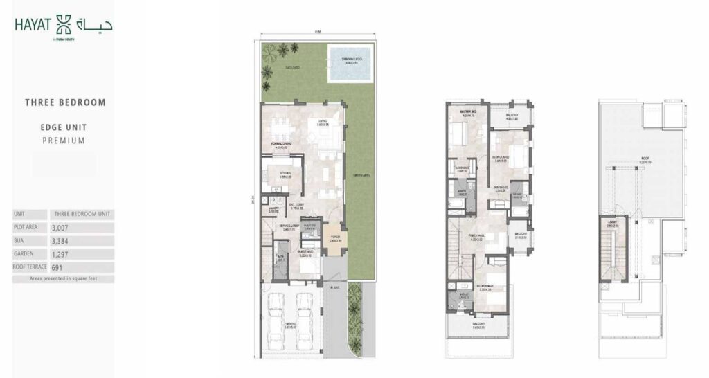 dubai-south-hayat-3-bed-plan