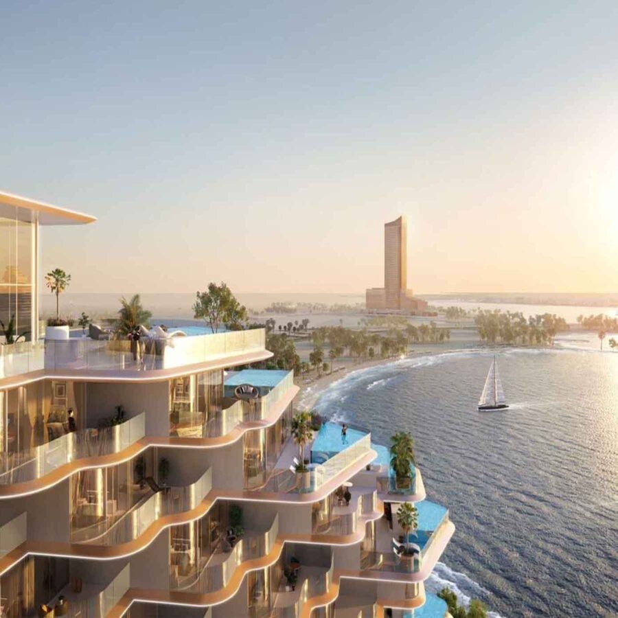 Karl Lagerfeld Beach Residences — Al Marjan Island, RAK location map