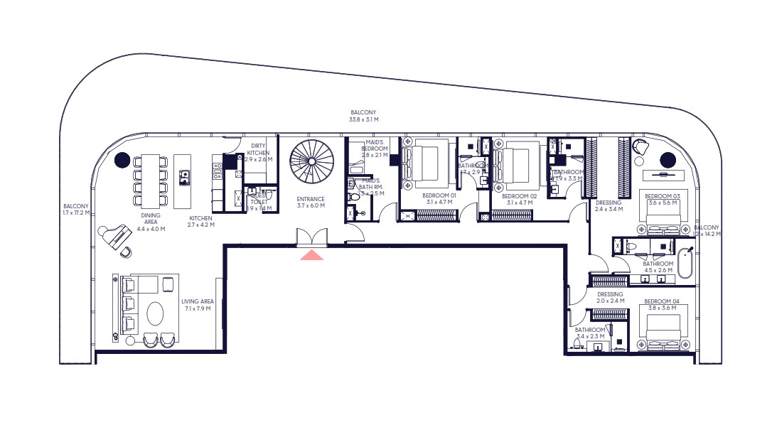 Layout A — Floor Plan