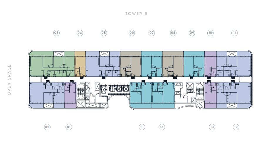 1 Bedroom — Floor Plan
