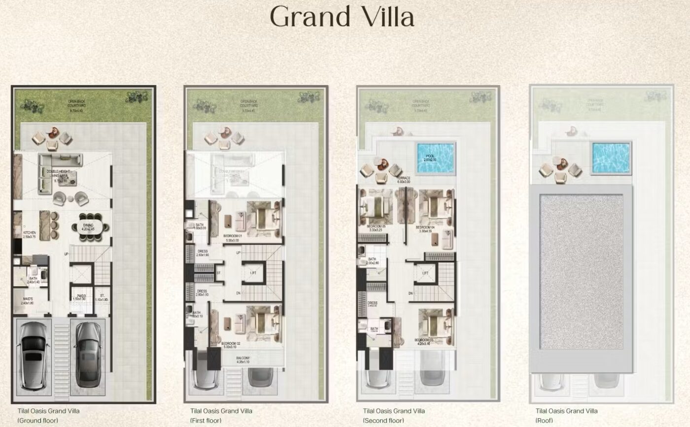 5 Bedroom — Floor Plan