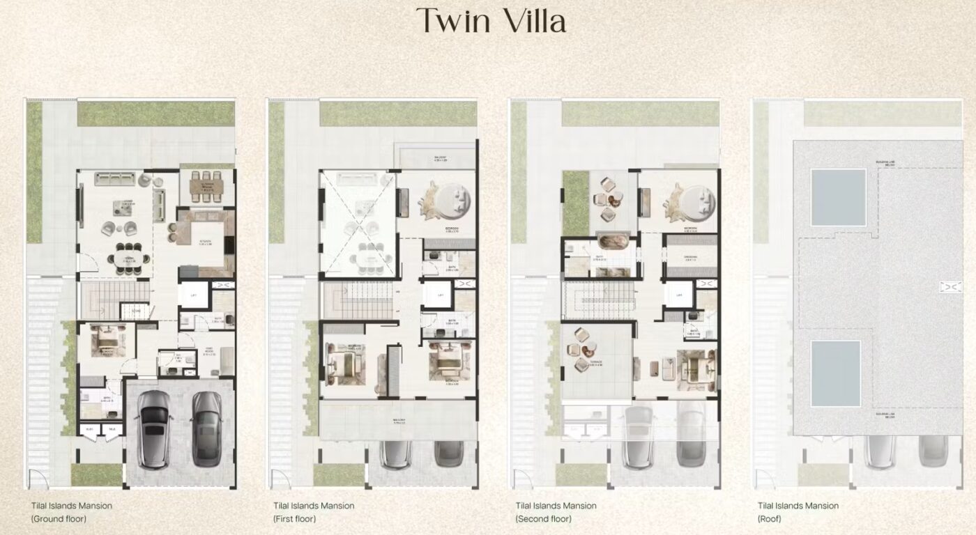 4 Bedroom — Floor Plan