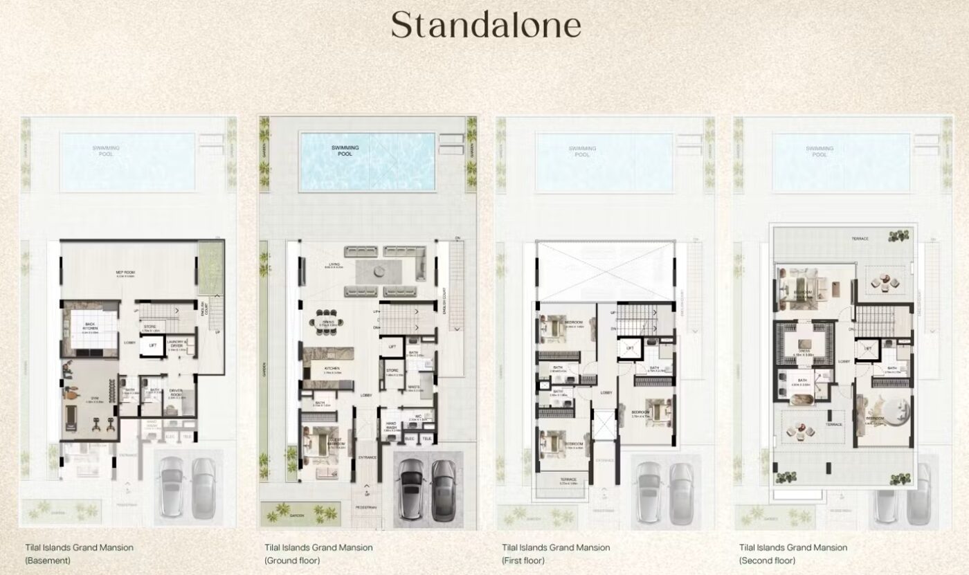 3 Bedroom — Floor Plan