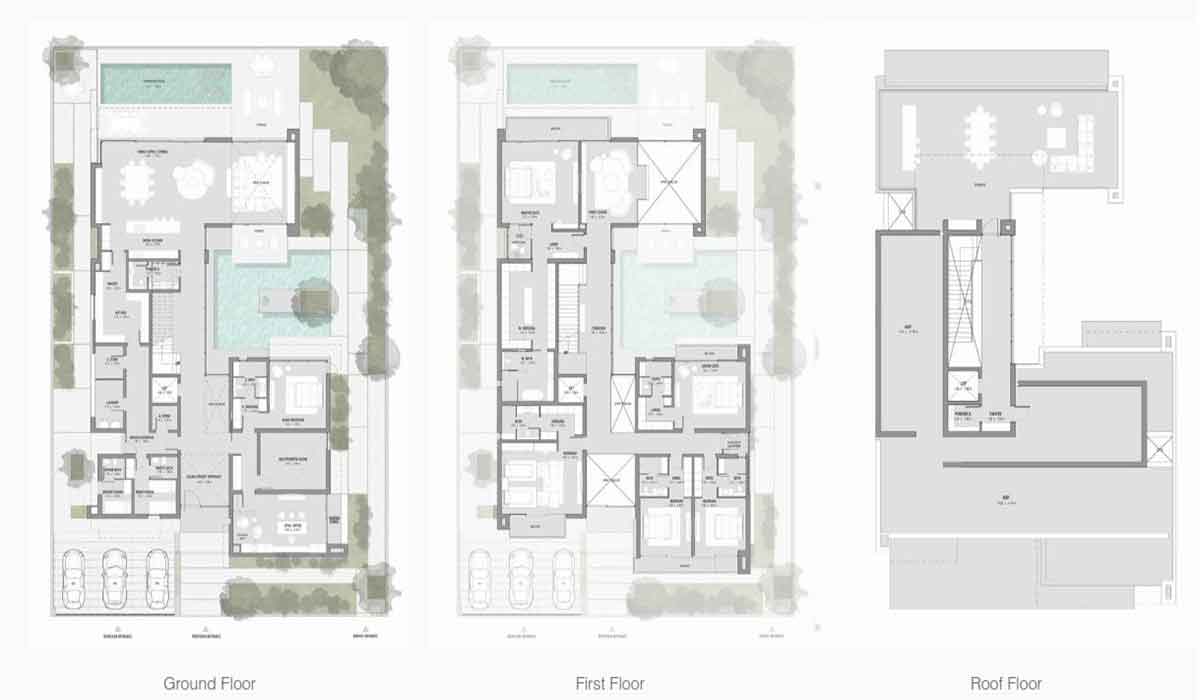 3 Bedroom — Floor Plan