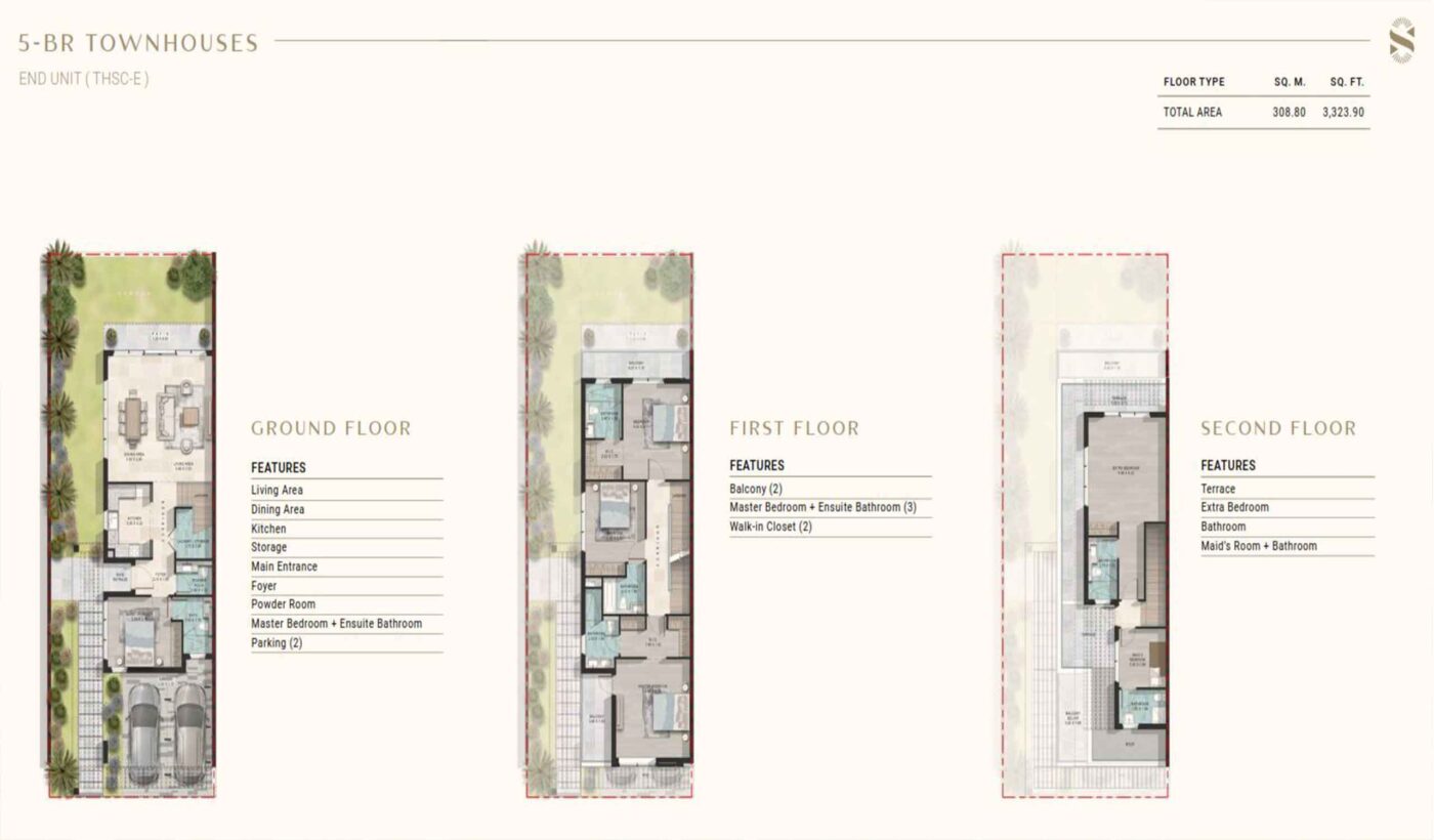 3 Bedroom — Floor Plan