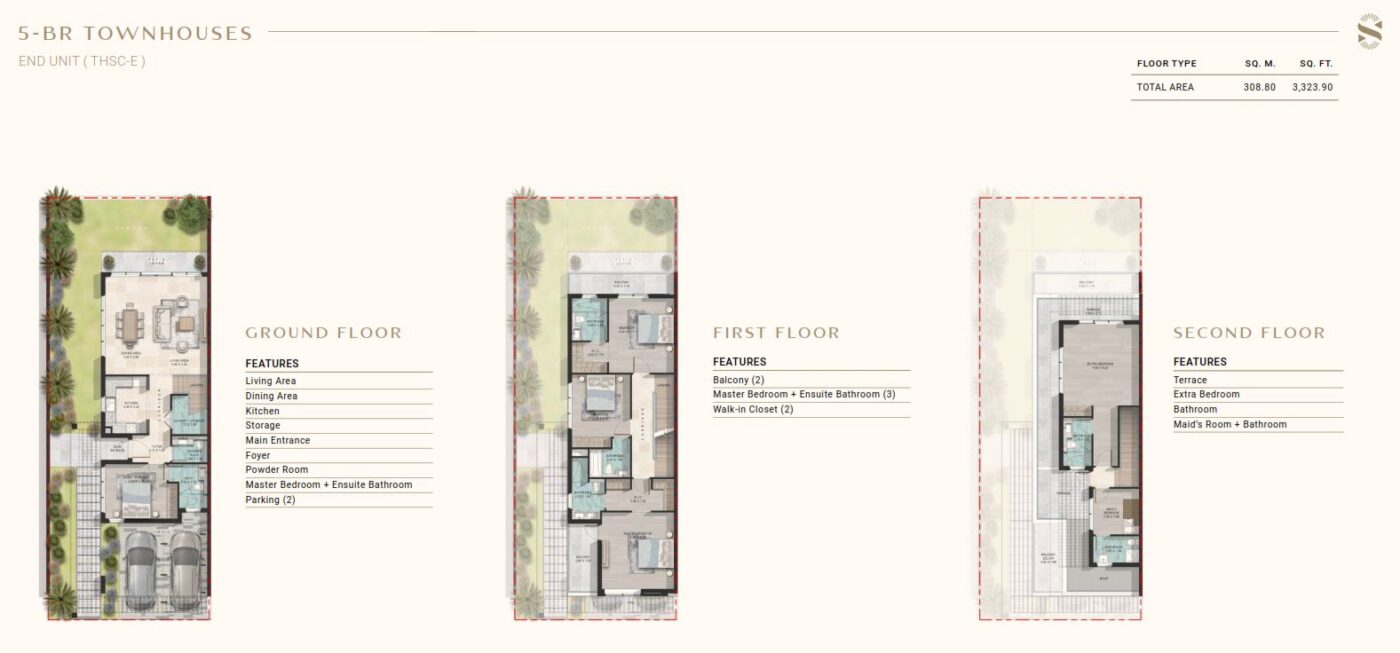 5 Bedroom — Floor Plan