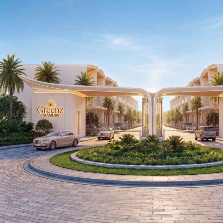Danube Greenz Villas & Townhouses — Dubai Academic City location map