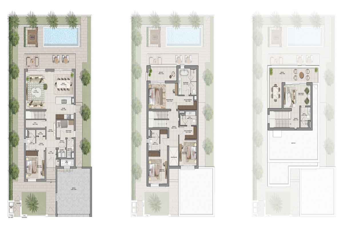 3 Bedroom — Floor Plan