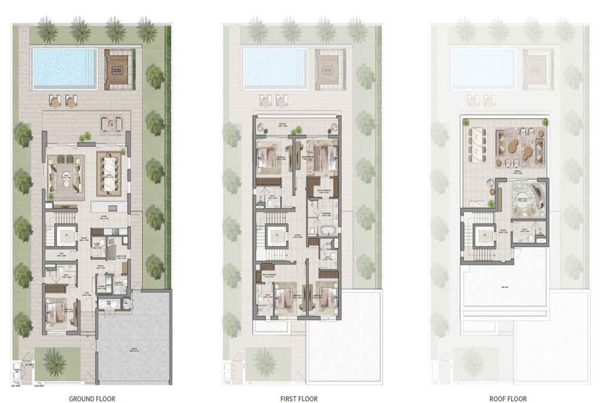 4 Bedroom — Floor Plan