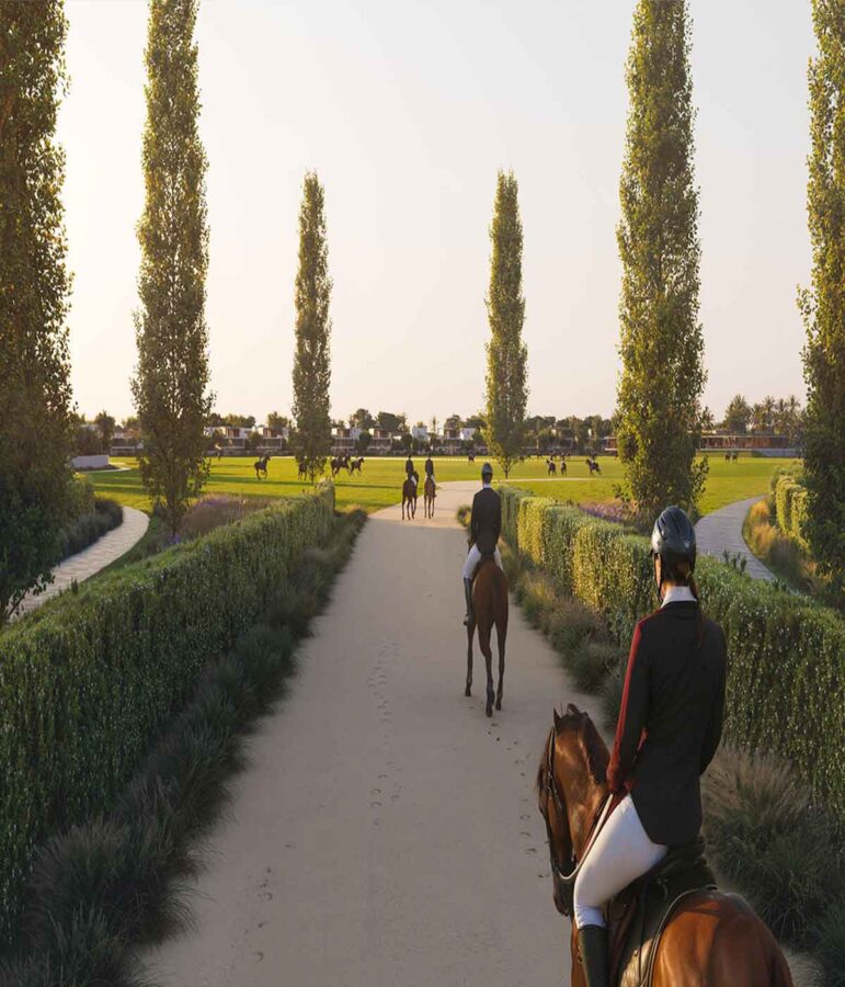 Emaar Grand Polo Equestra — Dubai South location map