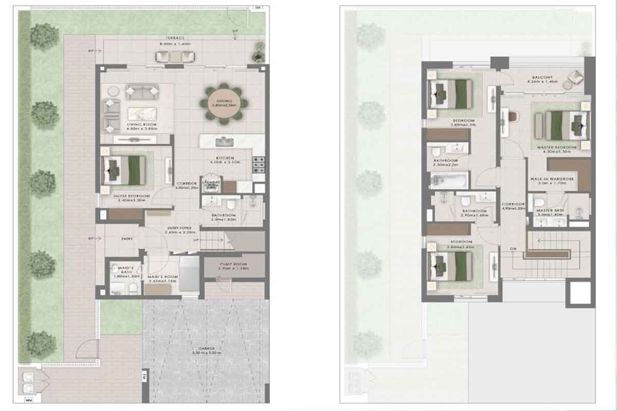 5 Bedroom — Floor Plan