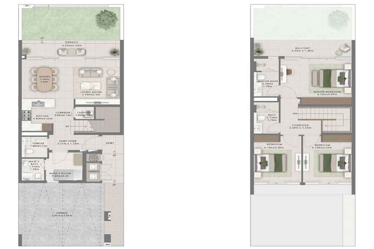 4 Bedroom — Floor Plan