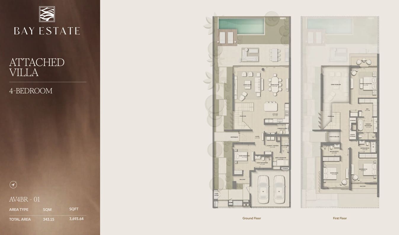 4 Bedroom — Floor Plan