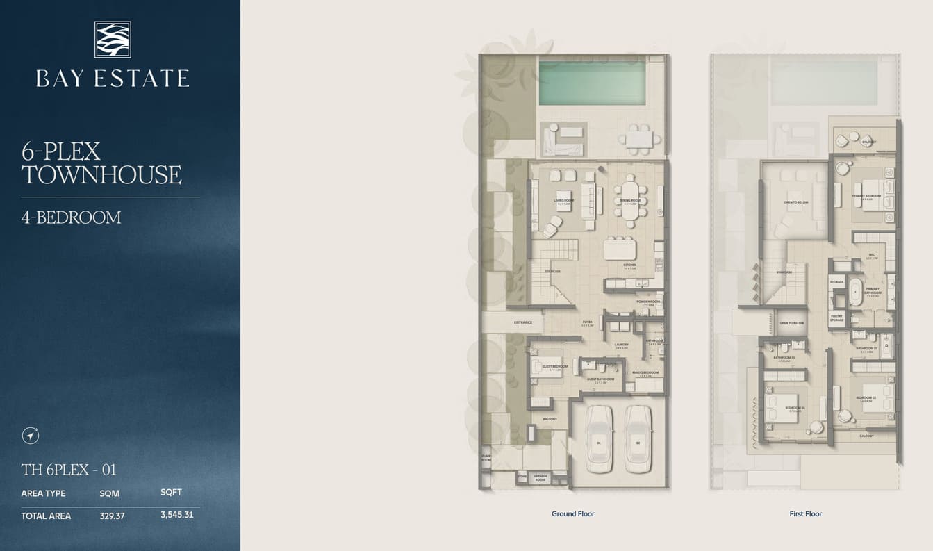 3 Bedroom — Floor Plan