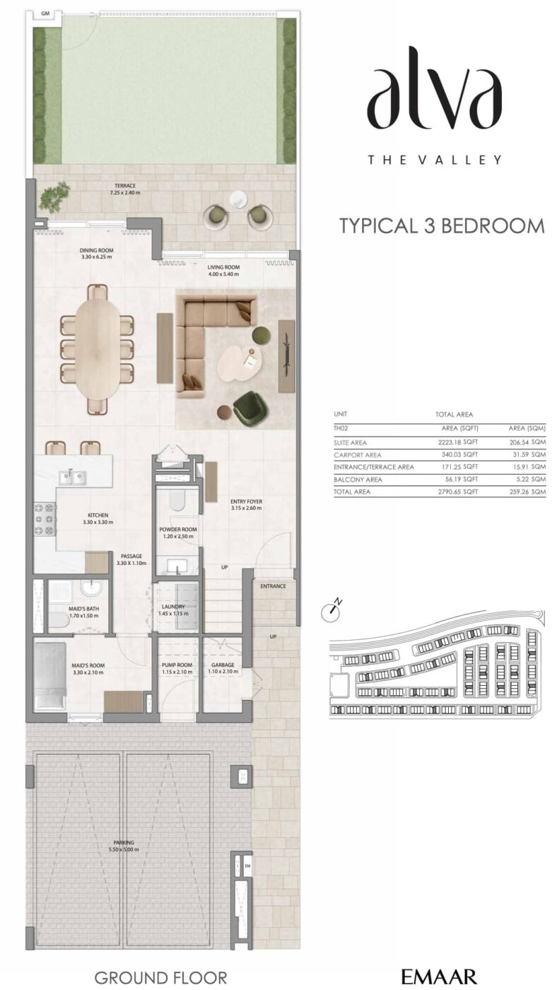4 Bedroom — Floor Plan